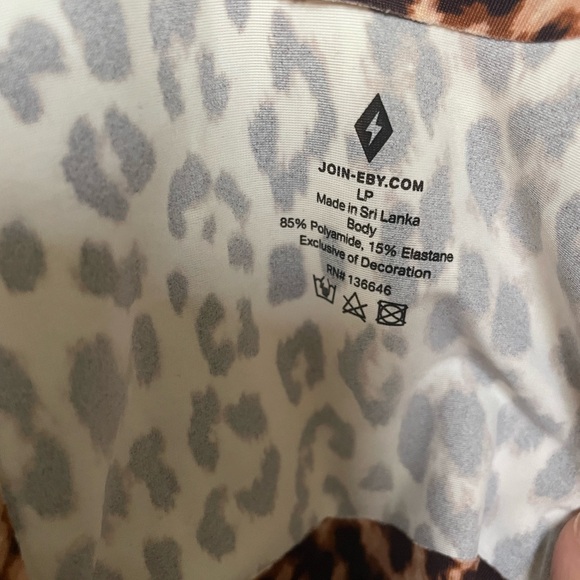 EBY Leopard Print Bralette - Picture 2 of 2